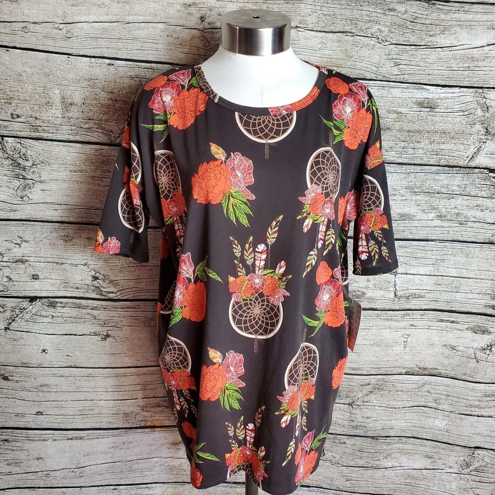 NWOT Vintage XXS LuLaRoe Irma Tunic Shirt Southwestern Dream Catcher
